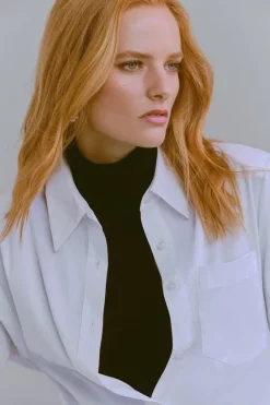 Best Pirce 👏 Karen Millen Cashmere Roll Neck 🌟 -Karen Millen Outlet store akk01415 black xl 2