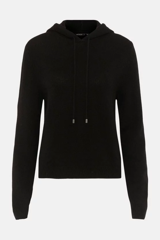 Best Sale 🎁 Karen Millen Cashmere Knitted Hoody 😀 5 Best Sale 🎁 Karen Millen Cashmere Knitted Hoody 😀 - Image 4