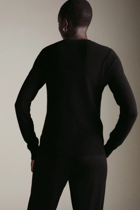 Discount ๐ฅ Karen Millen Cashmere Crew Neck Knitted Jumper ๐ 5 Discount ๐ฅ Karen Millen Cashmere Crew Neck Knitted Jumper ๐ - Image 3