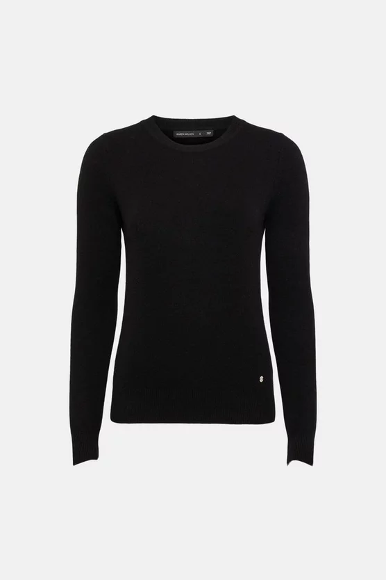 Discount ๐ฅ Karen Millen Cashmere Crew Neck Knitted Jumper ๐ 6 Discount ๐ฅ Karen Millen Cashmere Crew Neck Knitted Jumper ๐ - Image 4