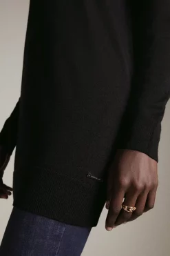 Best Sale โ๏ธ Karen Millen Merino Wool Crew Neck Longline Jumper ๐คฉ 13 Best Sale โ๏ธ Karen Millen Merino Wool Crew Neck Longline Jumper ๐คฉ -Karen Millen Outlet store akk01503 black xl 1
