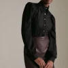 Top 10 β€οΈ Karen Millen Button Through Georgette Sleeved Jersey Blouse π 2 Top 10 β€οΈ Karen Millen Button Through Georgette Sleeved Jersey Blouse π -Karen Millen Outlet store akk05719 black xl