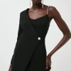 Coupon ๐ Karen Millen Compact Stretch Viscose Wrap Tux Mini ๐ Dress ๐ 1 Coupon ๐ Karen Millen Compact Stretch Viscose Wrap Tux Mini ๐ Dress ๐ -Karen Millen Outlet store akk07047 black xl