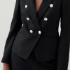 Discount ✨ Karen Millen Tailored Button Military Blazer ❤️