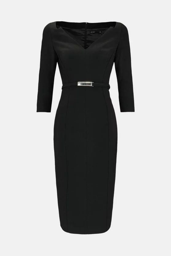 Best Pirce ๐คฉ Karen Millen Forever Bar Belt Midi ๐ Dress ๐คฉ 6 Best Pirce ๐คฉ Karen Millen Forever Bar Belt Midi ๐ Dress ๐คฉ - Image 4