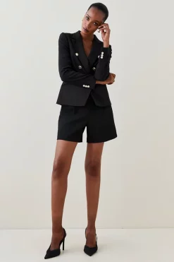Discount 👏 Karen Millen Tailored Button Military Blazer ❤️ 17 Discount 👏 Karen Millen Tailored Button Military Blazer ❤️ -Karen Millen Outlet store akk98032 black xl 1