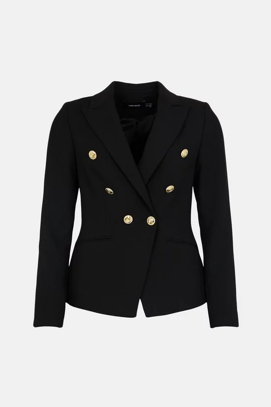 Discount 👏 Karen Millen Tailored Button Military Blazer ❤️ 9 Discount 👏 Karen Millen Tailored Button Military Blazer ❤️ - Image 7