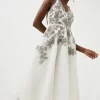 Best deal 🛒 Karen Millen Beaded Embellished Fringed Maxi Woven Prom 👗 Dress - ivory 👏 2 Best deal 🛒 Karen Millen Beaded Embellished Fringed Maxi Woven Prom 👗 Dress - ivory 👏 -Karen Millen Outlet store bkk00507 ivory xl