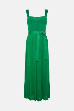 Cheap ๐ฅฐ Karen Millen Top Stitch And Pleat Detail Woven Midi ๐ Dress - green ๐ 11 Cheap ๐ฅฐ Karen Millen Top Stitch And Pleat Detail Woven Midi ๐ Dress - green ๐ -Karen Millen Outlet store bkk00525 green xl 3