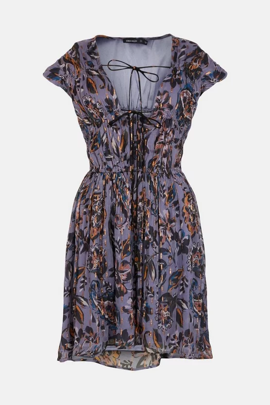 Deals β Karen Millen Paisley Metallic Bead Detail π Dress - blue β€οΈ 6 Deals β Karen Millen Paisley Metallic Bead Detail π Dress - blue β€οΈ - Image 4