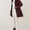 Wholesale 😉 Karen Millen Down Filled Puffer Packable Midi 🧥 Coat 🥰 -Karen Millen Outlet store bkk01176 berry xl
