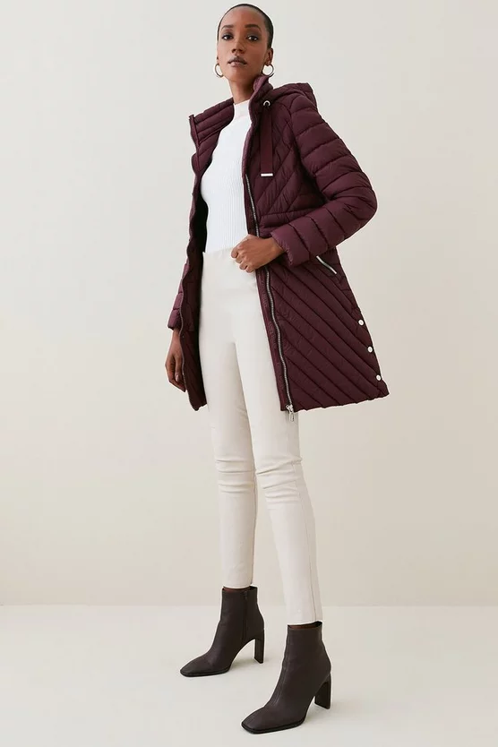 Wholesale 😉 Karen Millen Down Filled Puffer Packable Midi 🧥 Coat 🥰 3 Wholesale 😉 Karen Millen Down Filled Puffer Packable Midi 🧥 Coat 🥰