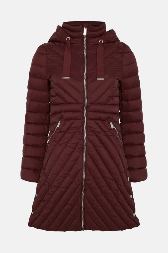 Wholesale 😉 Karen Millen Down Filled Puffer Packable Midi 🧥 Coat 🥰 6 Wholesale 😉 Karen Millen Down Filled Puffer Packable Midi 🧥 Coat 🥰 - Image 4