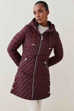 Wholesale 😉 Karen Millen Down Filled Puffer Packable Midi 🧥 Coat 🥰 14 Wholesale 😉 Karen Millen Down Filled Puffer Packable Midi 🧥 Coat 🥰 -Karen Millen Outlet store bkk01176 berry xl 4
