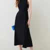 New 😀 Karen Millen Soft Tailored Pleated Panel Midaxi 👗 Dress 🤩 1 New 😀 Karen Millen Soft Tailored Pleated Panel Midaxi 👗 Dress 🤩 -Karen Millen Outlet store bkk01991 black xl