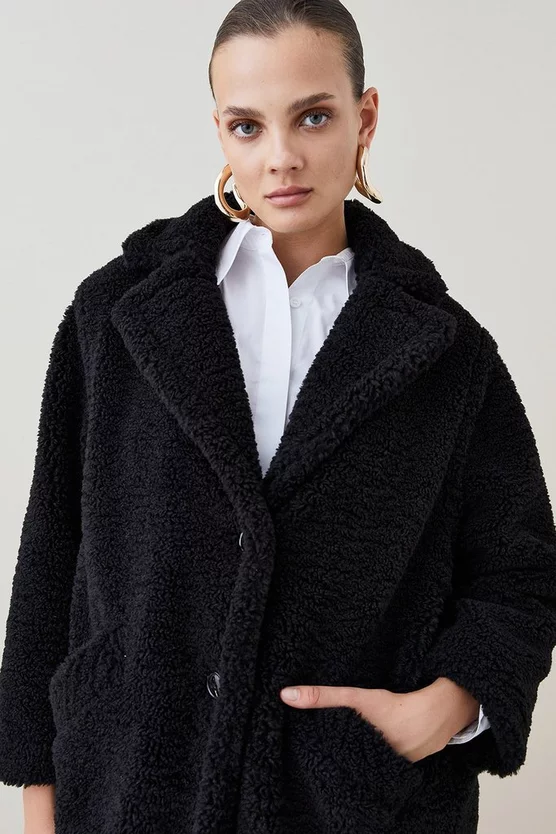 Deals ๐ฏ Karen Millen Teddy Longline Cosy ๐งฅ Coat ๐ 4 Deals ๐ฏ Karen Millen Teddy Longline Cosy ๐งฅ Coat ๐ - Image 2