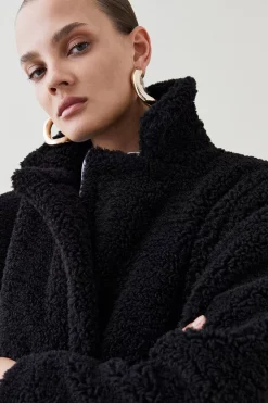 Deals ๐ฏ Karen Millen Teddy Longline Cosy ๐งฅ Coat ๐ 14 Deals ๐ฏ Karen Millen Teddy Longline Cosy ๐งฅ Coat ๐ -Karen Millen Outlet store bkk02278 black xl 4
