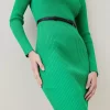 Top 10 ❤️ Karen Millen Rib Knitted Midi Belted 👗 Dress 🔥 2 Top 10 ❤️ Karen Millen Rib Knitted Midi Belted 👗 Dress 🔥 -Karen Millen Outlet store bkk02297 green xl