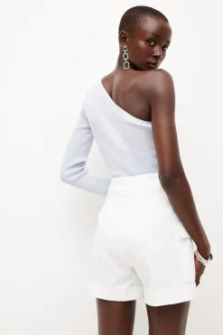 Hot Sale ๐ Karen Millen One Shoulder Rib Knit Jumper ๐ฅฐ 9 Hot Sale ๐ Karen Millen One Shoulder Rib Knit Jumper ๐ฅฐ -Karen Millen Outlet store bkk02301 blue xl 2