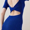 Best deal 😀 Karen Millen Twist Back Reverse Knit Mini 👗 Dress 🥰 1 Best deal 😀 Karen Millen Twist Back Reverse Knit Mini 👗 Dress 🥰 -Karen Millen Outlet store bkk02326 cobalt xl