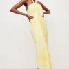 Buy ๐ Karen Millen Animal Jacquard Halter Column Midaxi ๐ Dress - yellow ๐ 2 Buy ๐ Karen Millen Animal Jacquard Halter Column Midaxi ๐ Dress - yellow ๐ -Karen Millen Outlet store bkk02711 yellow xl