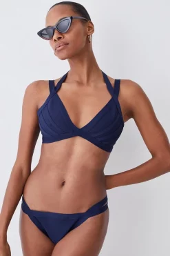 Cheap 🔥 Karen Millen Bandage Double Strap 👙 Bikini Top 😉