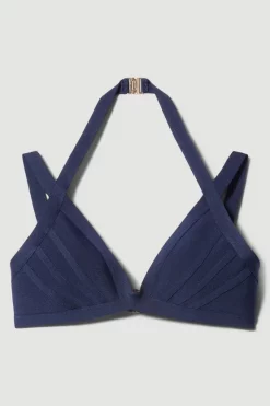 Cheap 🔥 Karen Millen Bandage Double Strap 👙 Bikini Top 😉 12 Cheap 🔥 Karen Millen Bandage Double Strap 👙 Bikini Top 😉 -Karen Millen Outlet store bkk02911 navy xl 3