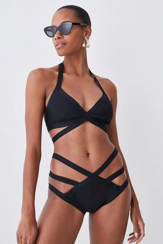 Best deal ✔️ Karen Millen Bandage Strappy 👙 Bikini Bottoms 🌟 3 Best deal ✔️ Karen Millen Bandage Strappy 👙 Bikini Bottoms 🌟