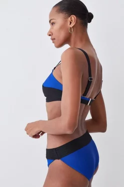 Best deal 😀 Karen Millen Bandage Colour Block 👙 Bikini Bottoms - cobalt 🎁 -Karen Millen Outlet store bkk02918 cobalt xl 4