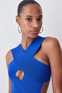 Cheapest โญ Karen Millen Bandage Textured Cross Front ๐ฉฑ Swimsuit ๐ฅ 13 Cheapest โญ Karen Millen Bandage Textured Cross Front ๐ฉฑ Swimsuit ๐ฅ -Karen Millen Outlet store bkk02923 cobalt xl 4