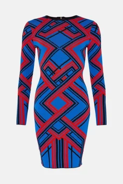 Best deal 🌟 Karen Millen Placement Stripe Jacquard Knit Pencil Mini 👗 Dress 🌟 12 Best deal 🌟 Karen Millen Placement Stripe Jacquard Knit Pencil Mini 👗 Dress 🌟 -Karen Millen Outlet store bkk03087 blue xl 3