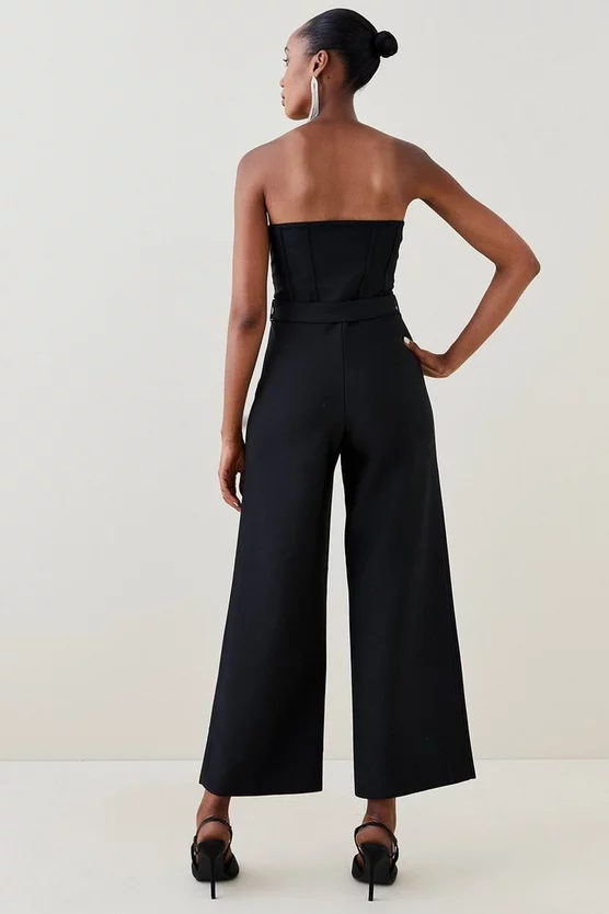 Discount ๐งจ Karen Millen Bustier Bandage Knit Wide Leg Jumpsuit ๐ฅ 7 Discount ๐งจ Karen Millen Bustier Bandage Knit Wide Leg Jumpsuit ๐ฅ - Image 5