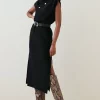 Best Sale 🌟 Karen Millen Wool Blend Belted Knit Midaxi 👗 Dress 💯 2 Best Sale 🌟 Karen Millen Wool Blend Belted Knit Midaxi 👗 Dress 💯 -Karen Millen Outlet store bkk03120 black xl