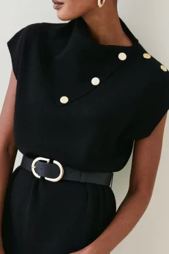 Best Sale ๐ Karen Millen Wool Blend Belted Knit Midaxi ๐ Dress ๐ฏ 11 Best Sale ๐ Karen Millen Wool Blend Belted Knit Midaxi ๐ Dress ๐ฏ -Karen Millen Outlet store bkk03120 black xl 2