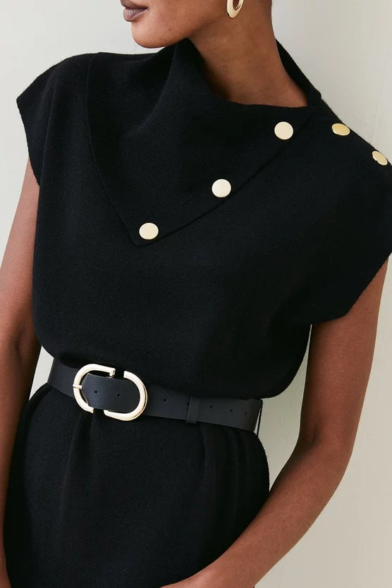 Best Sale ๐ Karen Millen Wool Blend Belted Knit Midaxi ๐ Dress ๐ฏ 5 Best Sale ๐ Karen Millen Wool Blend Belted Knit Midaxi ๐ Dress ๐ฏ - Image 3