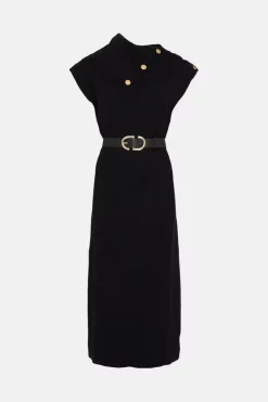 Best Sale ๐ Karen Millen Wool Blend Belted Knit Midaxi ๐ Dress ๐ฏ 12 Best Sale ๐ Karen Millen Wool Blend Belted Knit Midaxi ๐ Dress ๐ฏ -Karen Millen Outlet store bkk03120 black xl 3
