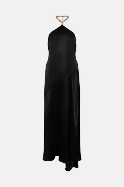 Cheap π Karen Millen Satin Back Crepe Halter Maxi π Dress βοΈ 11 Cheap π Karen Millen Satin Back Crepe Halter Maxi π Dress βοΈ -Karen Millen Outlet store bkk03249 black xl 3