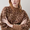 Best Sale ✔️ Karen Millen Brushed Geo Knit Jumper 🛒 1 Best Sale ✔️ Karen Millen Brushed Geo Knit Jumper 🛒 -Karen Millen Outlet store bkk03449 leopard xl