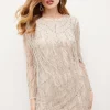 Promo ๐ Karen Millen Crystal Embellished Fringed Mini ๐ Dress - ivory ๐ 1 Promo ๐ Karen Millen Crystal Embellished Fringed Mini ๐ Dress - ivory ๐ -Karen Millen Outlet store bkk03549 blush xl