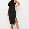 Promo ๐ Karen Millen Structured Crepe One Shoulder Midi ๐ Dress ๐ 1 Promo ๐ Karen Millen Structured Crepe One Shoulder Midi ๐ Dress ๐ -Karen Millen Outlet store bkk03627 black xl