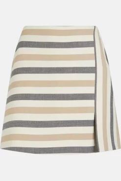 Best Sale 😉 Karen Millen Tailored Stripe Mini 👗 Skirt - multi 🔥 10 Best Sale 😉 Karen Millen Tailored Stripe Mini 👗 Skirt - multi 🔥 -Karen Millen Outlet store bkk04117 multi xl 3