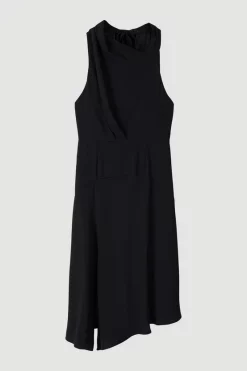 Cheap 😍 Karen Millen Soft Tailored Sleeveless Midi 👗 Dress 🔔 -Karen Millen Outlet store bkk04427 black xl 3