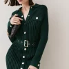 Best deal ๐คฉ Karen Millen Belted Utility Rib Knitted Mini ๐ Dress โญ 2 Best deal ๐คฉ Karen Millen Belted Utility Rib Knitted Mini ๐ Dress โญ -Karen Millen Outlet store bkk04813 forest xl
