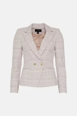 Flash Sale ✨ Karen Millen Tweed Blazer ⭐ 11 Flash Sale ✨ Karen Millen Tweed Blazer ⭐ -Karen Millen Outlet store bkk04884 blush xl 3