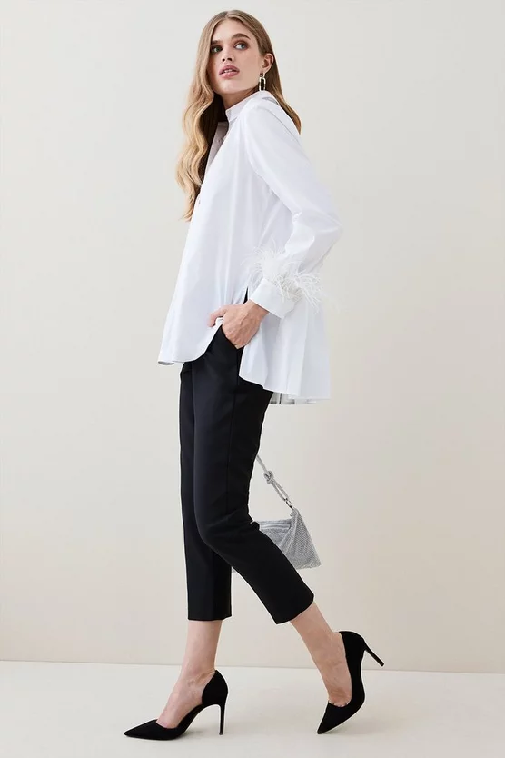 Flash Sale ๐คฉ Karen Millen Essential Techno Woven Trouser ๐ 3 Flash Sale ๐คฉ Karen Millen Essential Techno Woven Trouser ๐