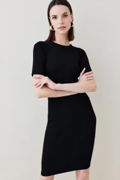 Coupon ๐ Karen Millen Lace Back Rib Knit Midi ๐ Dress ๐ 10 Coupon ๐ Karen Millen Lace Back Rib Knit Midi ๐ Dress ๐ -Karen Millen Outlet store bkk05111 black xl 2