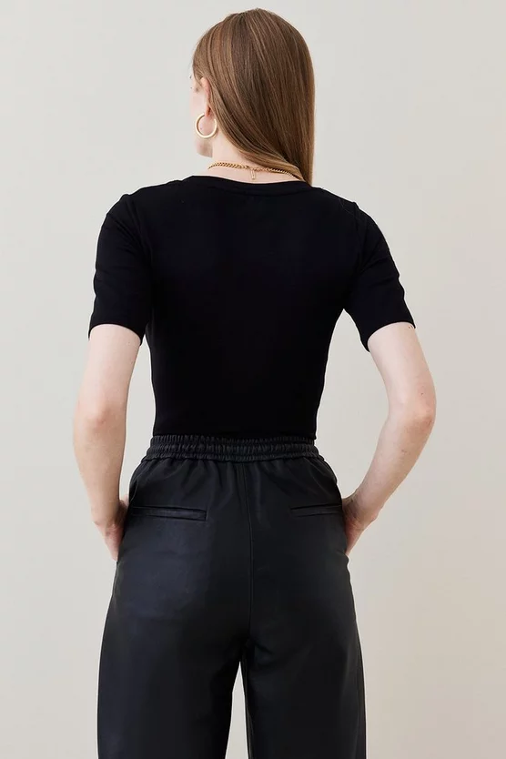 Flash Sale ๐ Karen Millen Cotton Scoop Neck Short Sleeve T-Shirt ๐ฅฐ 5 Flash Sale ๐ Karen Millen Cotton Scoop Neck Short Sleeve T-Shirt ๐ฅฐ - Image 3