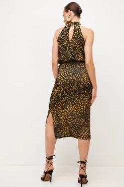 Brand new ๐ Karen Millen Animal Print Jersey Column Maxi ๐ Dress ๐ 9 Brand new ๐ Karen Millen Animal Print Jersey Column Maxi ๐ Dress ๐ -Karen Millen Outlet store bkk05295 animal xl 2