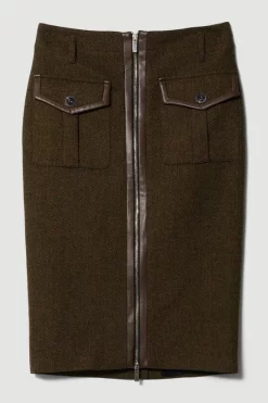 Top 10 ๐งจ Karen Millen Lydia Millen Heritage Tweed Belted Pencil ๐ Skirt - dark green ๐ 12 Top 10 ๐งจ Karen Millen Lydia Millen Heritage Tweed Belted Pencil ๐ Skirt - dark green ๐ -Karen Millen Outlet store bkk05415 dark20green xl 4