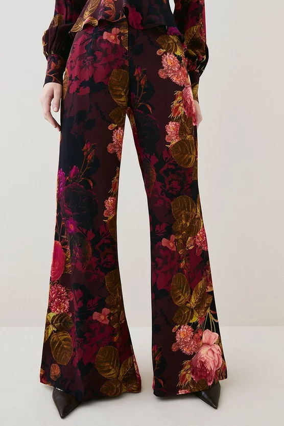 Top 10 ๐ Karen Millen Photographic Floral Woven Trouser ๐ 4 Top 10 ๐ Karen Millen Photographic Floral Woven Trouser ๐ - Image 2